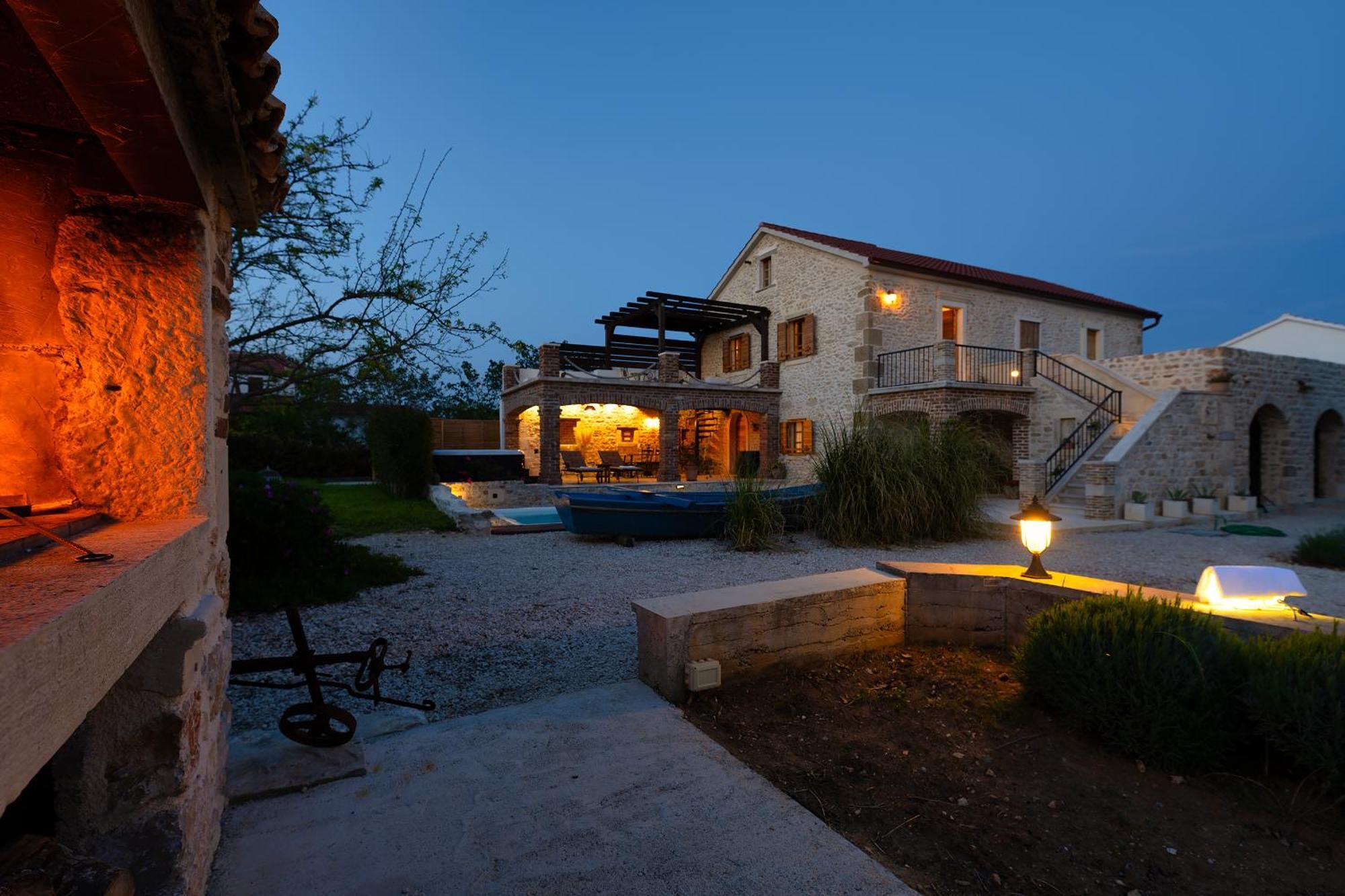 Villa Romantika Dalmacija Nin Exterior foto